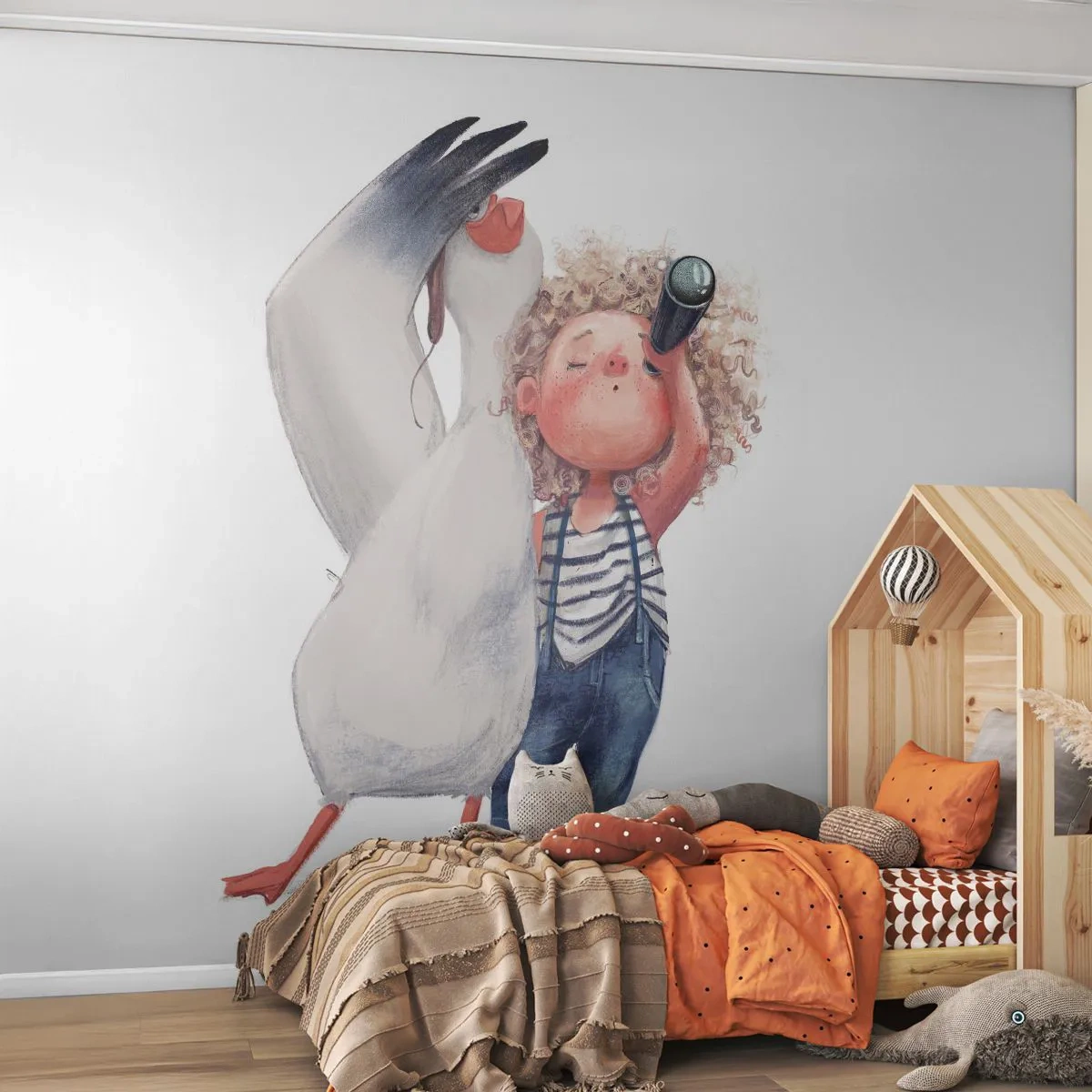 Fotótapéta Premium Sand - Nagy utazási terve - Gyerekeknek, Barátság, Lány - 100x70 cm