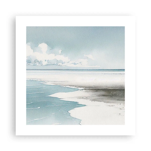 Poszter - Szelíd dagály - 40x40 cm