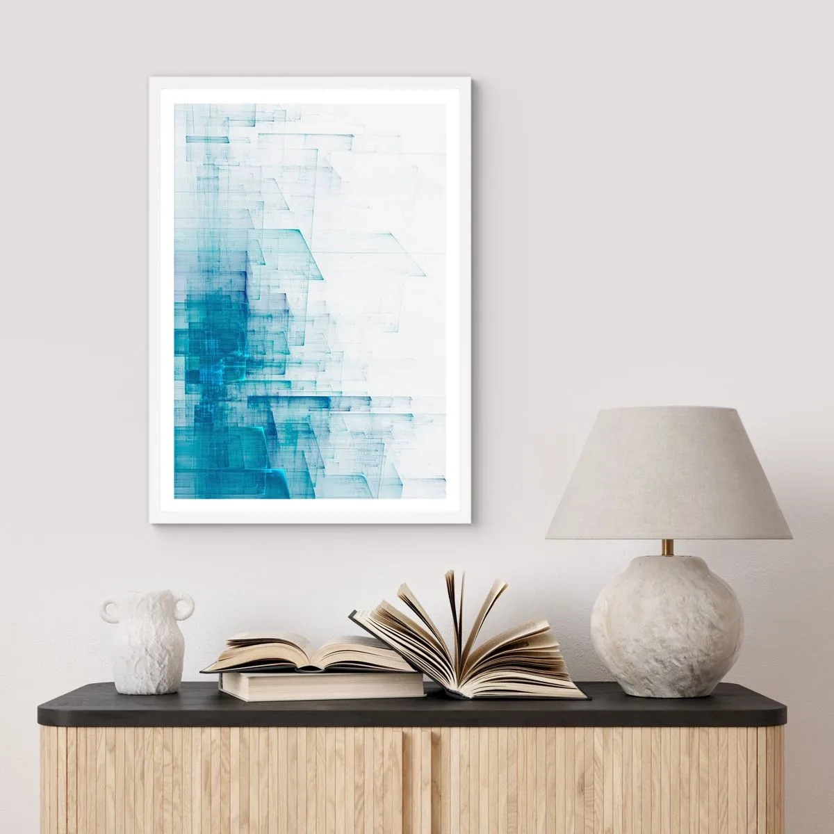 Poszter fekete keretben - Hogyan lett az űr - 61x91 cm