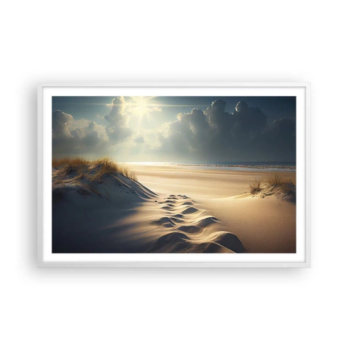 Poszter fekete keretben - Megnyugtató táj - 91x61 cm