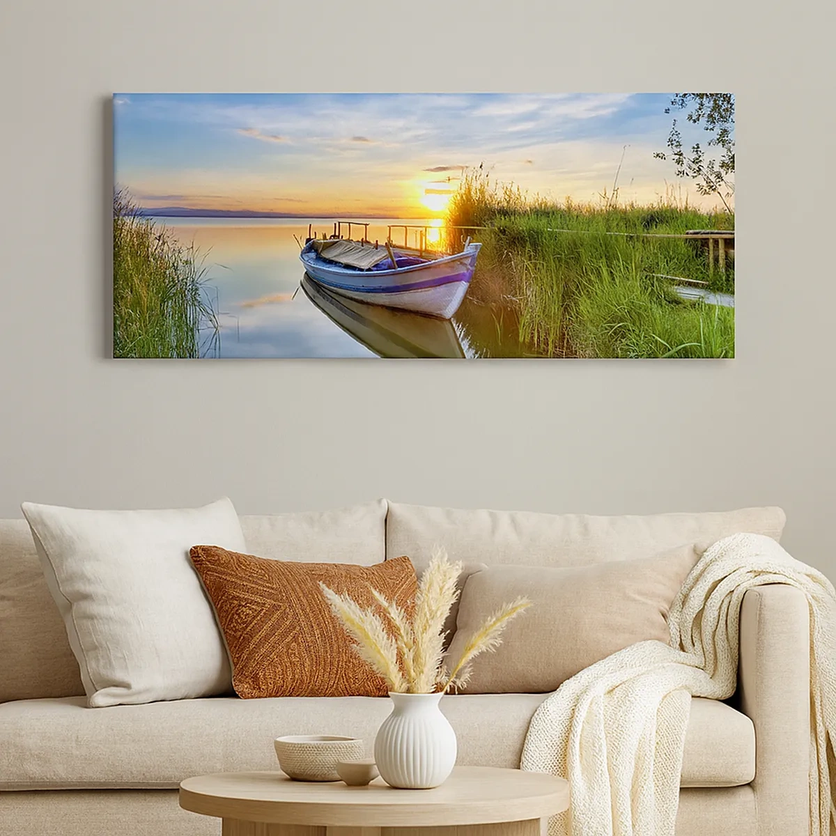 Vászonkép - Beteljesült álmok öblében - 30x30 cm