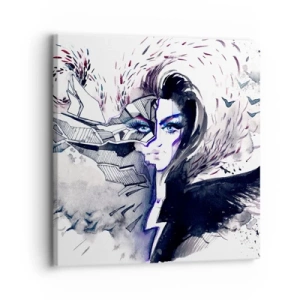 Vászonkép - Démoni és gyönyörű - 30x30 cm