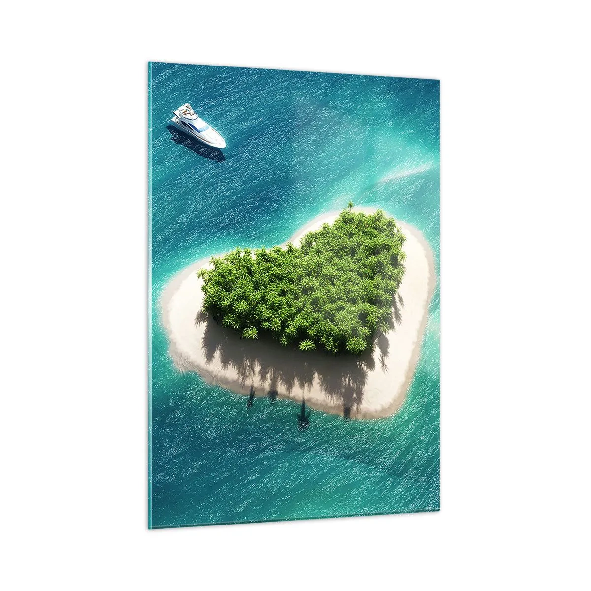 Üveg kép - Szeretem a nyarat - 50x70 cm