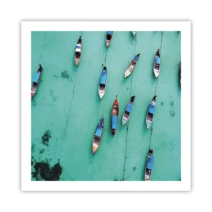 Poszter - Örömteli várakozásban - 60x60 cm