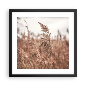 Poszter fehér keretben - Ősz van már a mezőkön - 40x40 cm