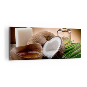 Vászonkép - Egészség a trópusi szigetekről - 100x40 cm