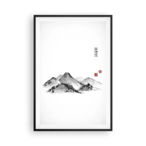 Poszter fehér keretben - Messze a távoltól - 61x91 cm