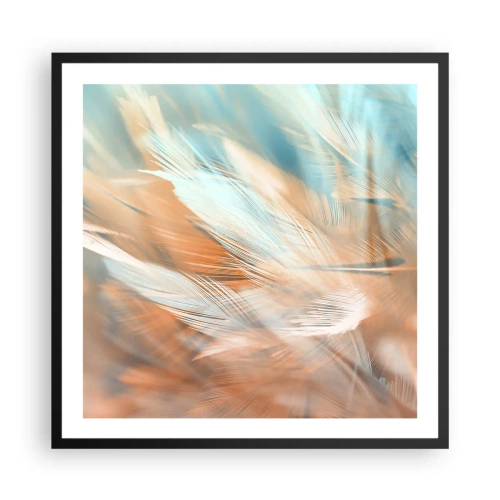 Poszter fehér keretben - A szelídség földjén - 60x60 cm