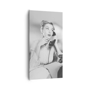 Vászonkép - Hello, itt az 50-es évek. - 65x120 cm