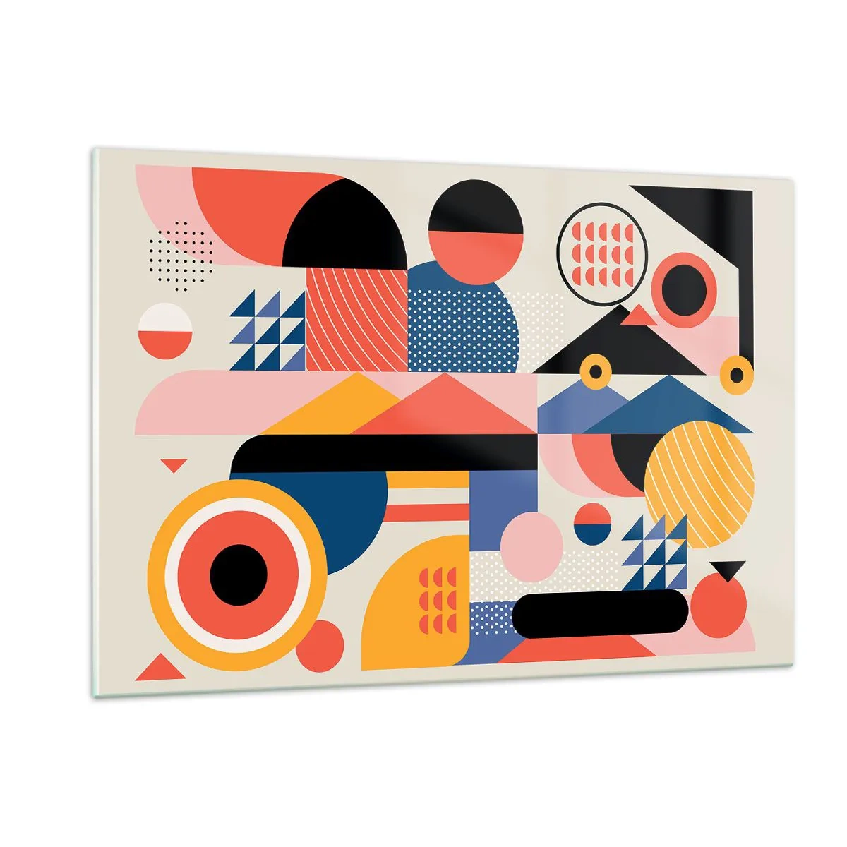 Üveg kép - Összetétel: játszadozzunk - 120x80 cm