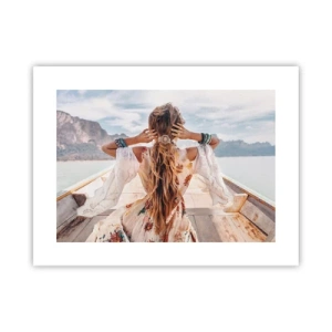 Poszter - Az út a boldogság felé  - 40x30 cm