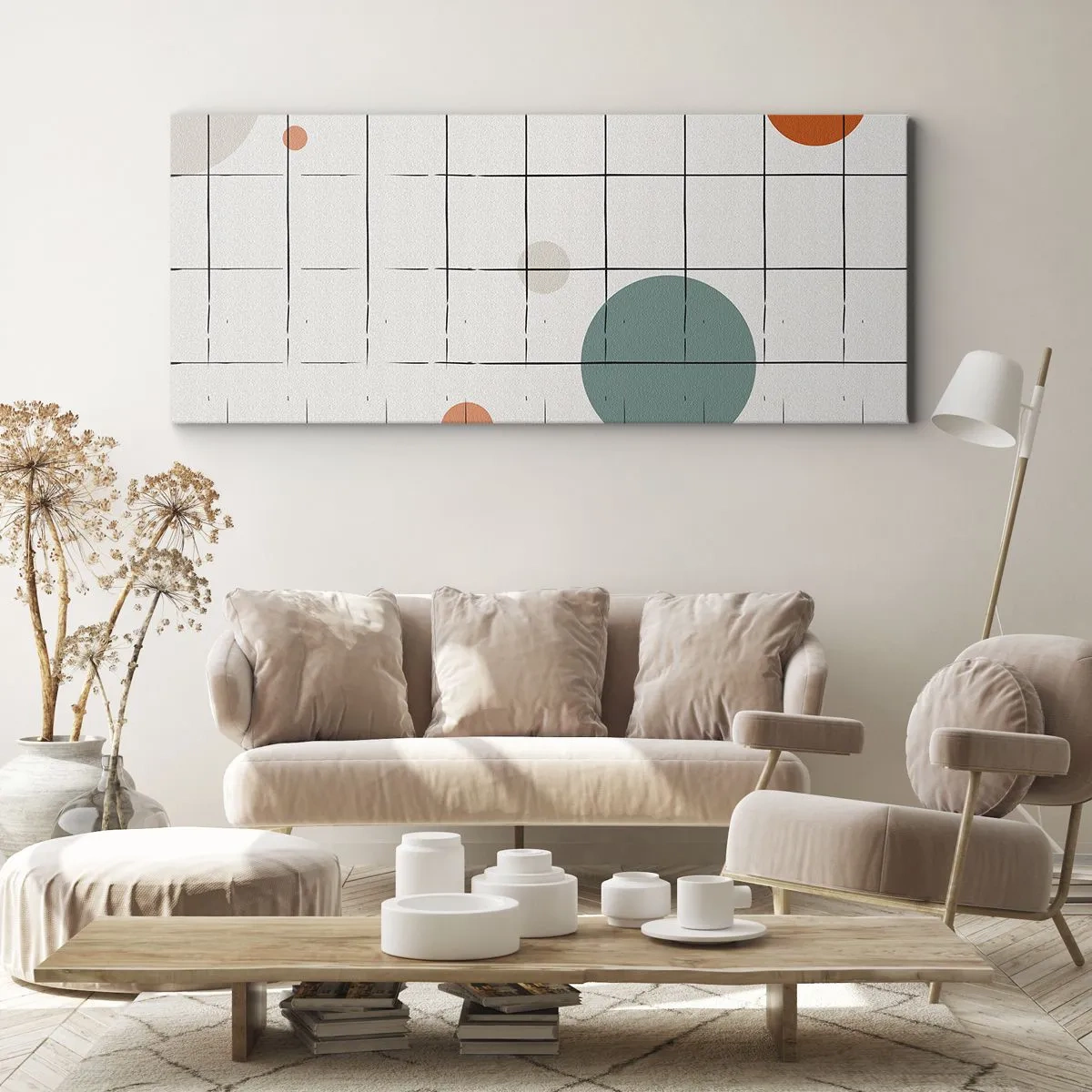 Vászonkép - Csapdába esve. Mi vagy ők? - 100x40 cm