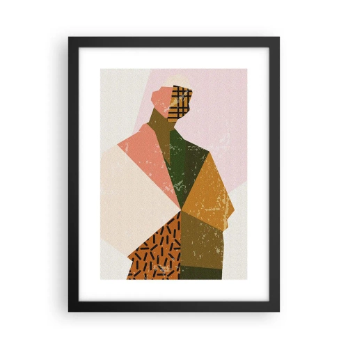 Poszter fehér keretben - Az ember - egy összetett lény - 30x40 cm