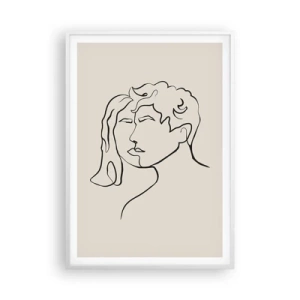 Poszter fekete keretben - És egységgé vált - 70x100 cm