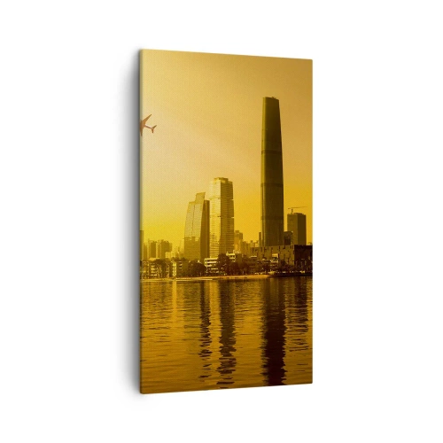 Vászonkép - Arany város - 45x80 cm