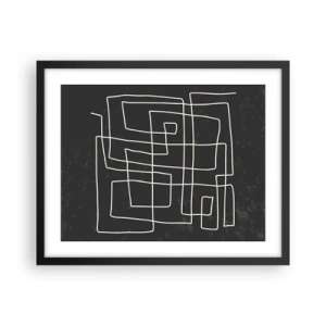 Poszter fehér keretben - Nem olyan egyszerű - 50x40 cm
