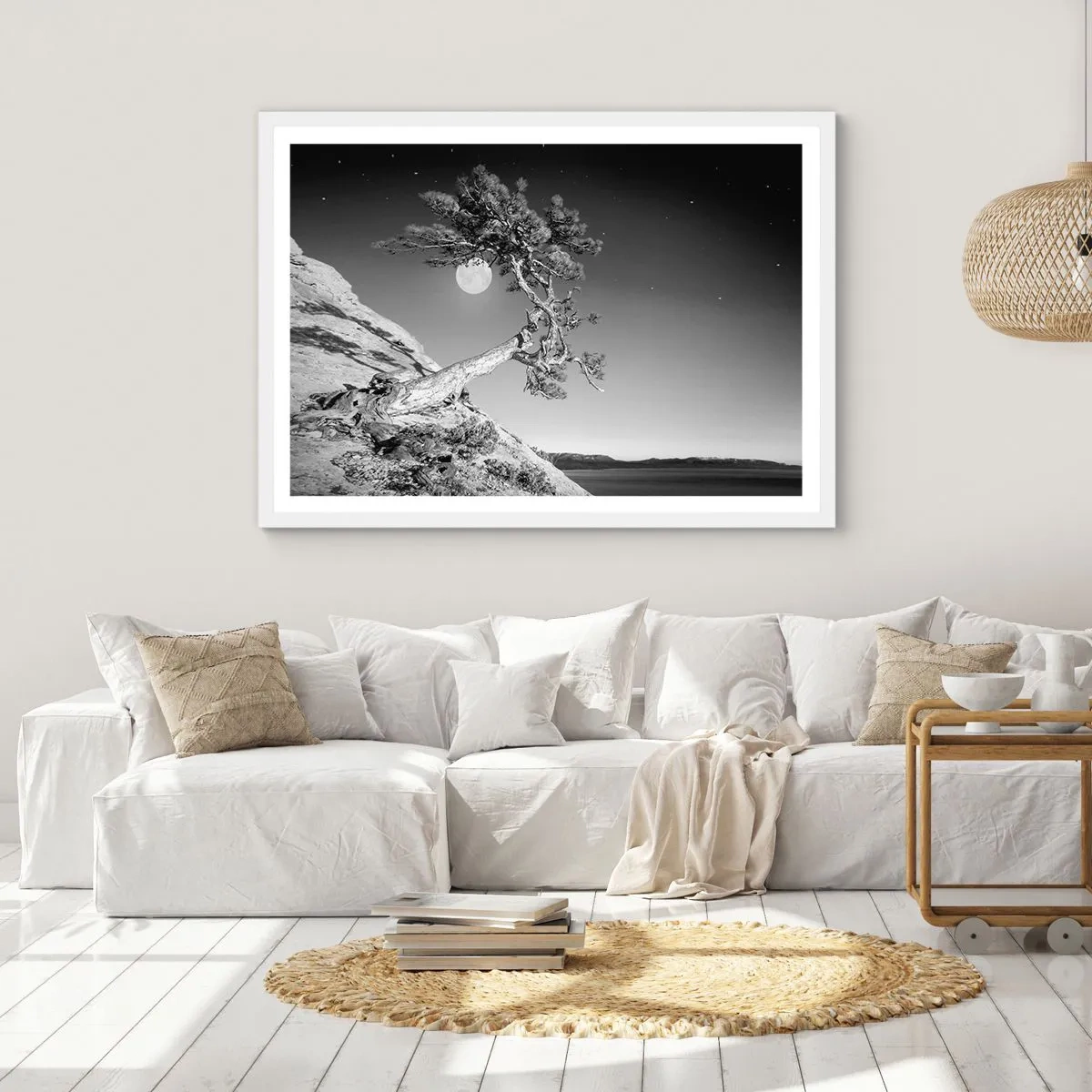 Poszter fekete keretben - Győztes harcos - 100x70 cm