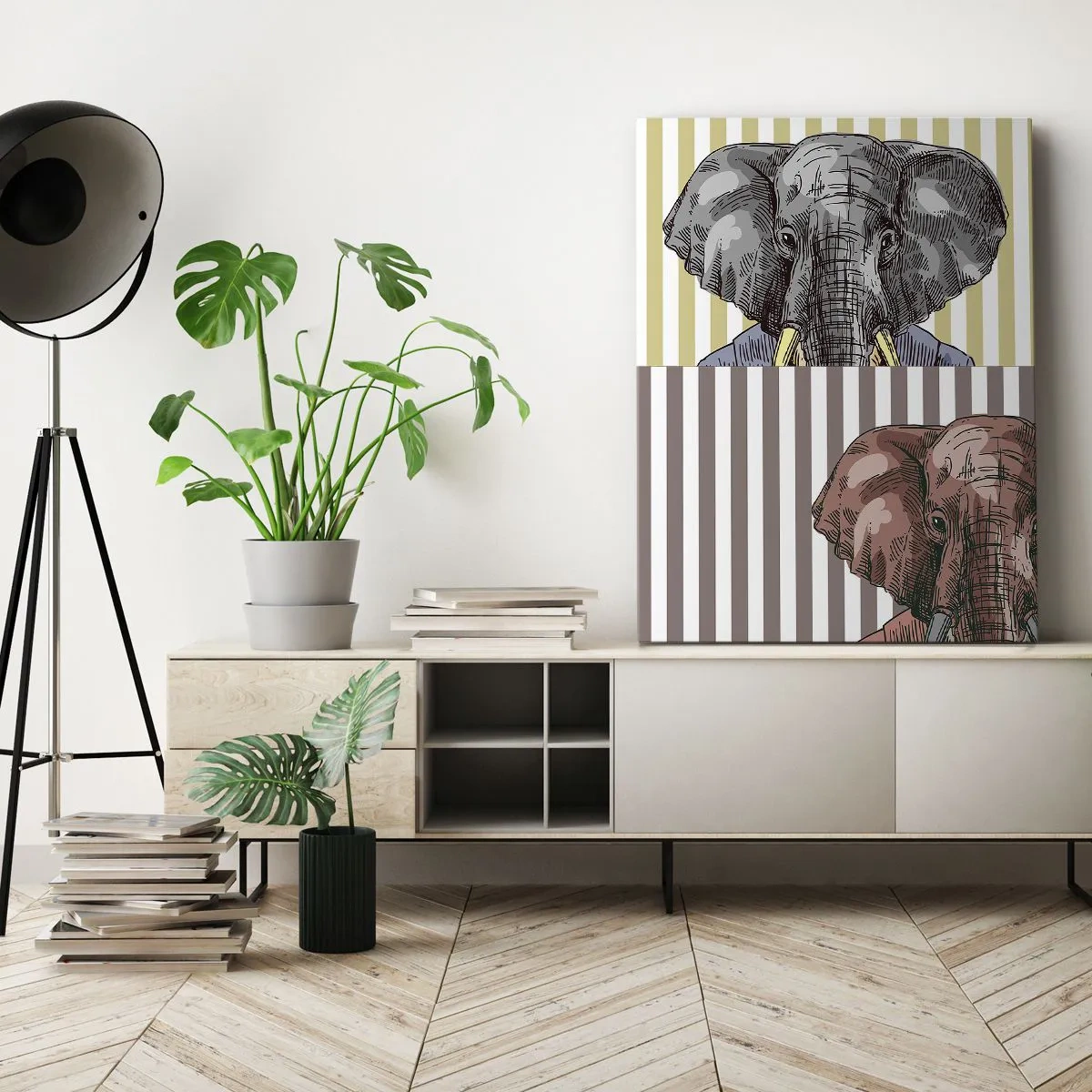 Vászonkép - Természeténél fogva elegáns - 50x70 cm