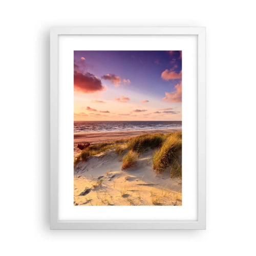 Poszter fekete keretben - Már érződik a nyár a levegőben - 30x40 cm