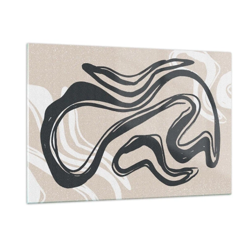 Üveg kép - Megsokszorozott kifejezés - 120x80 cm