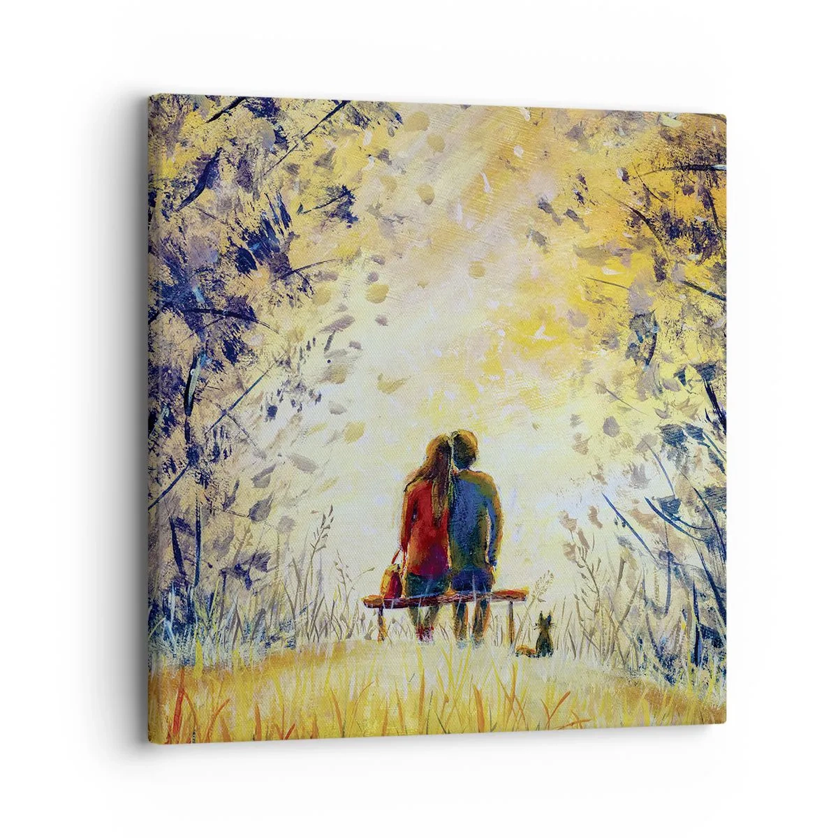 Vászonkép - Varázslatos pillanat - 30x30 cm