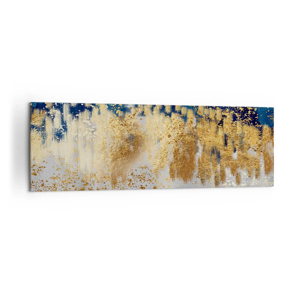 Vászonkép - Modern kompozíció csillogással - 160x50 cm