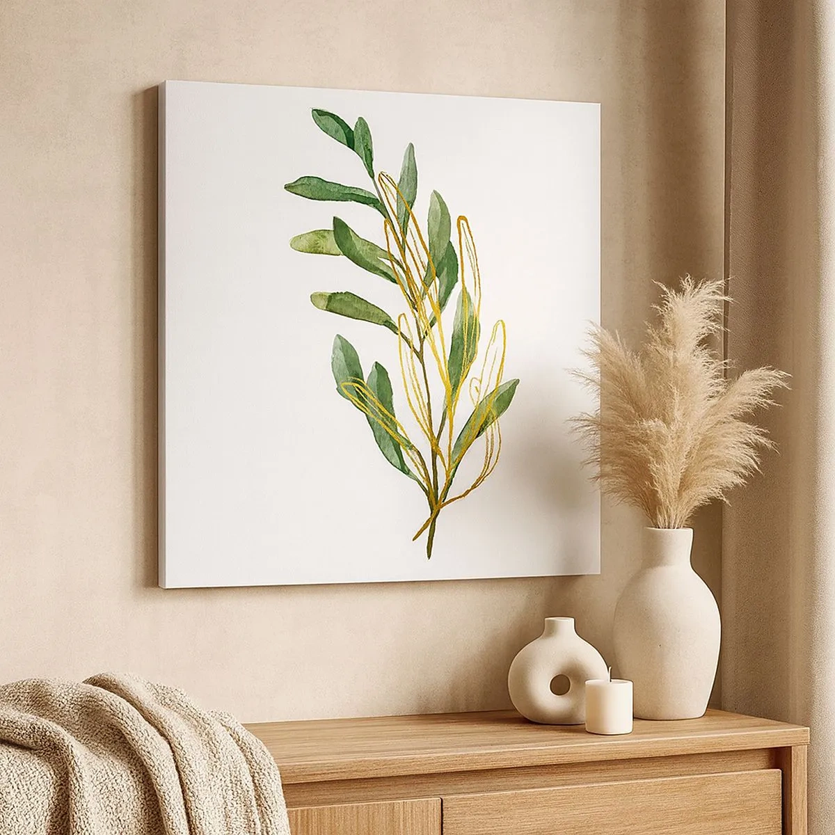 Vászonkép - Minden, ami jó - 30x30 cm