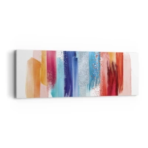 Vászonkép - Fel és le - 90x30 cm