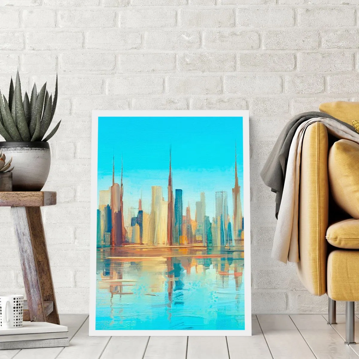 Poszter - Napfényes metropolisz - 40x50 cm