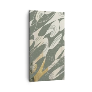 Vászonkép - Ritmikus absztrakció - 55x100 cm