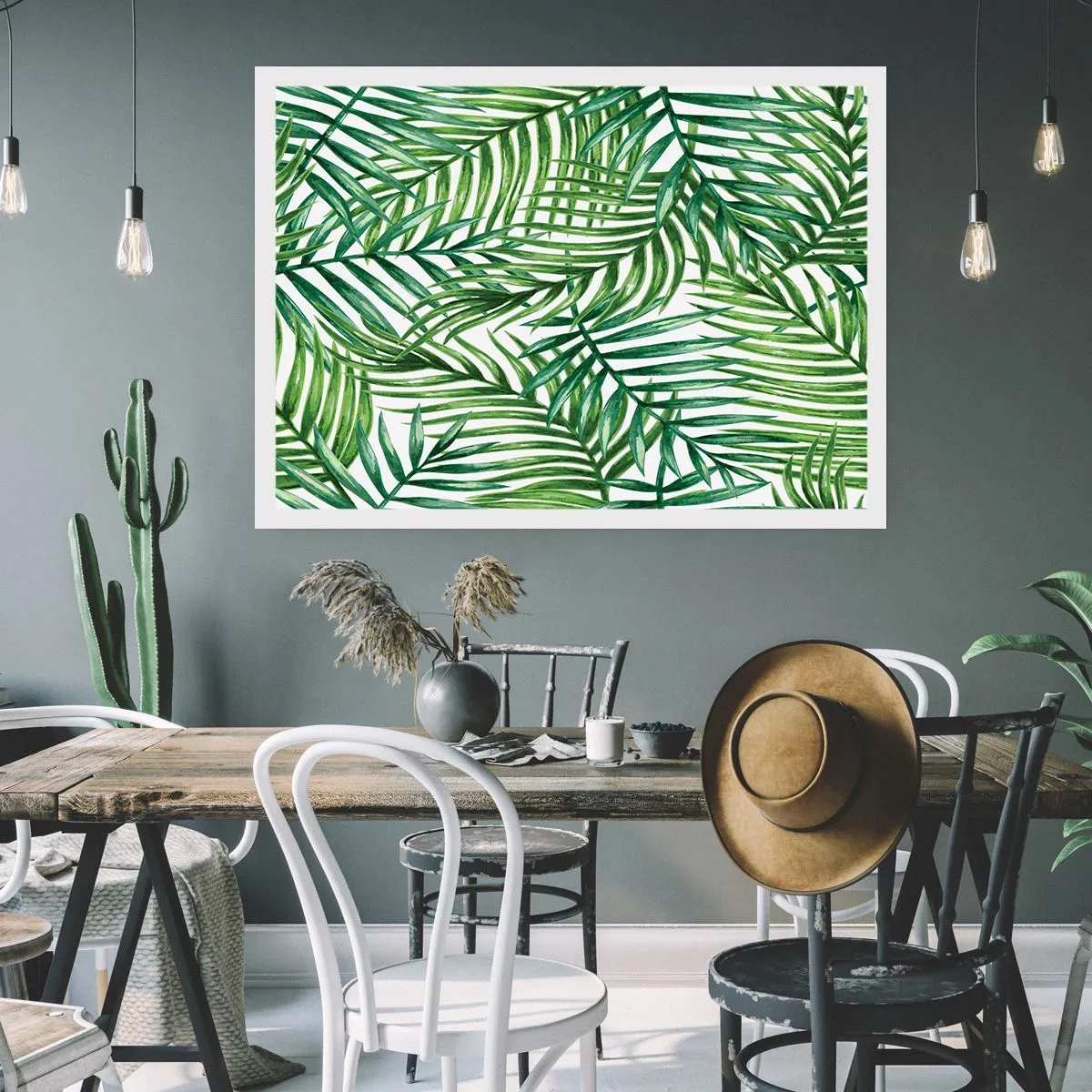 Poszter - A zöld lombkorona alatt - 100x70 cm