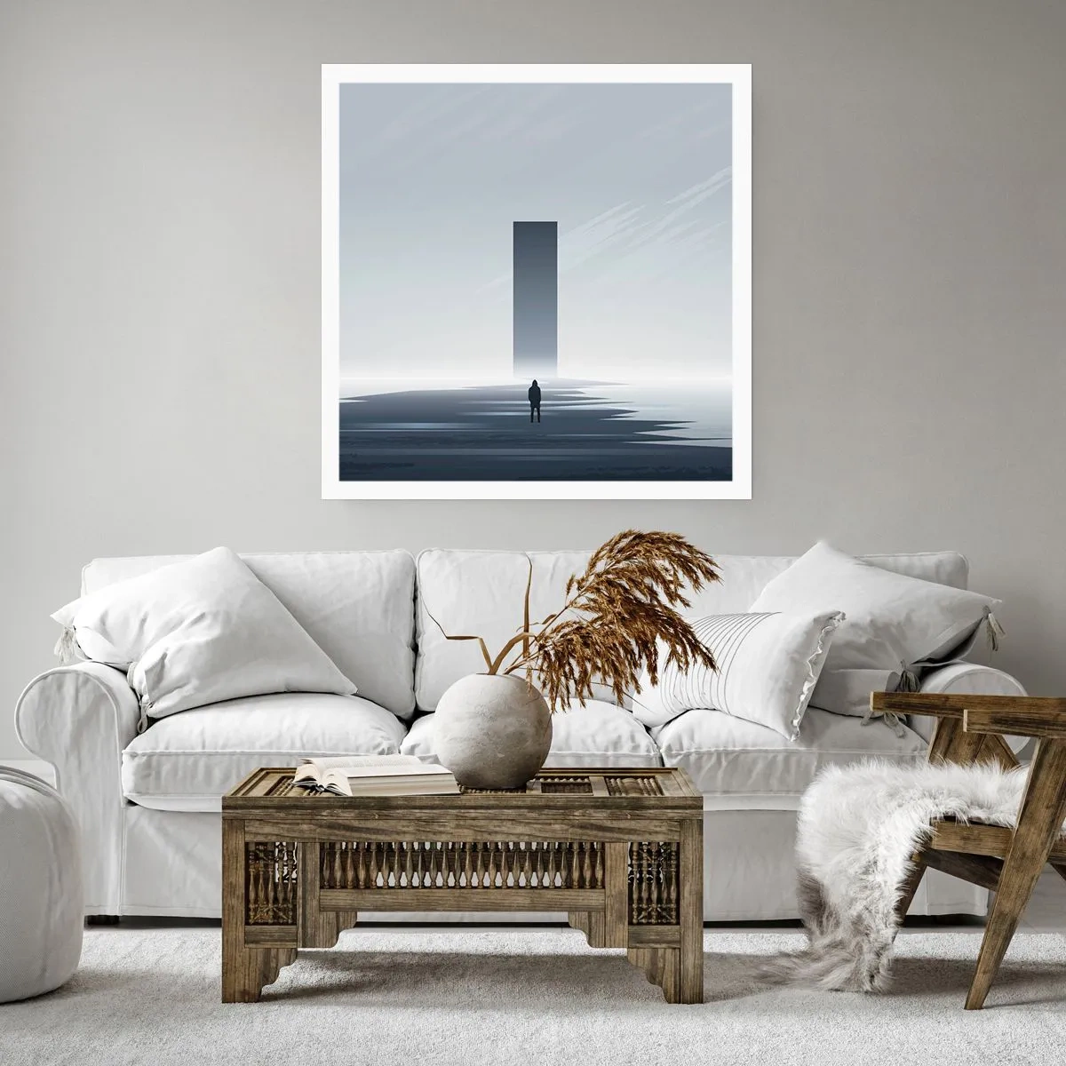 Poszter - Lehetőség vagy fenyegetés? - 50x50 cm