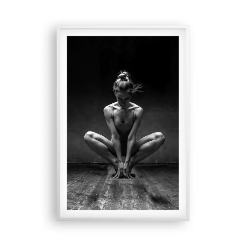 Poszter fekete keretben - A táncenergia koncentrációja - 61x91 cm