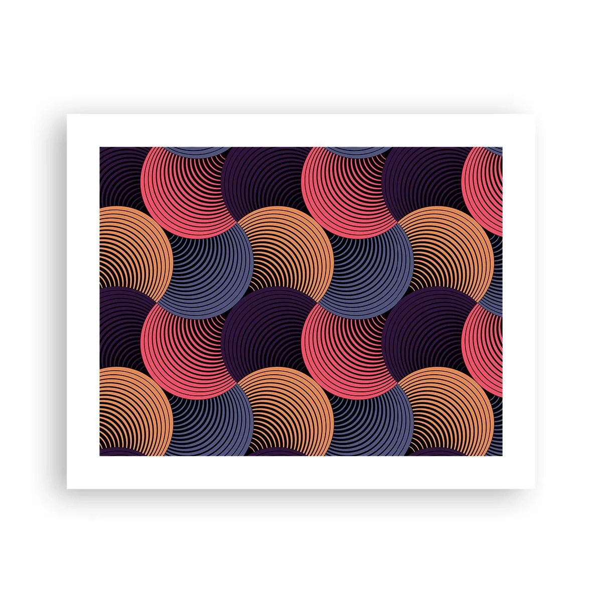 Poszter - Körkörös ritmusban - 50x40 cm