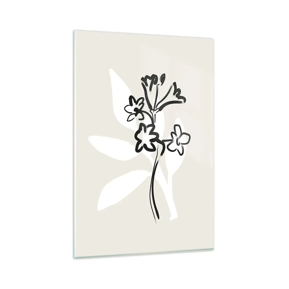 Üveg kép - Vázlat egy herbáriumhoz - 80x120 cm