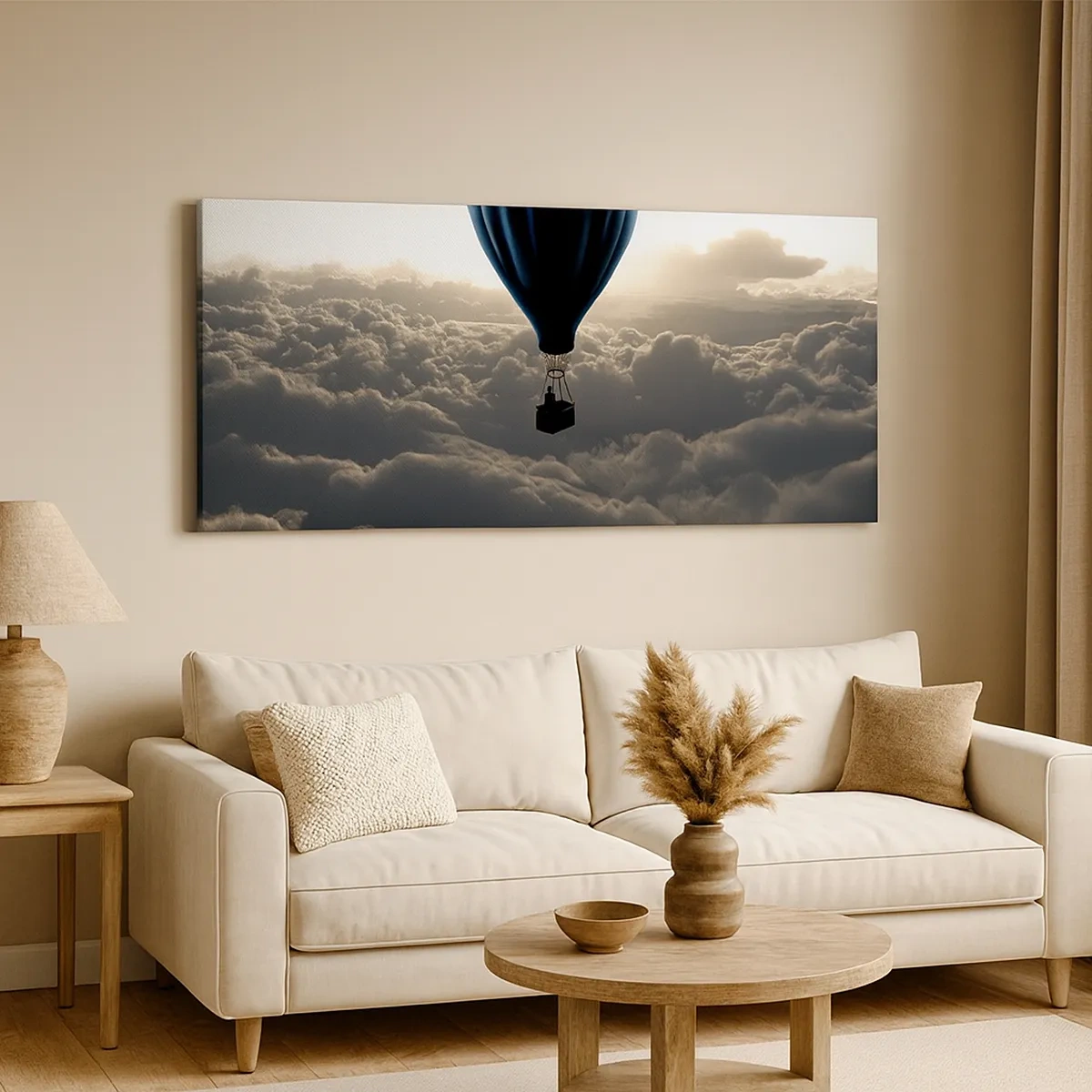 Vászonkép - Egy vándor a felhők felett - 30x30 cm