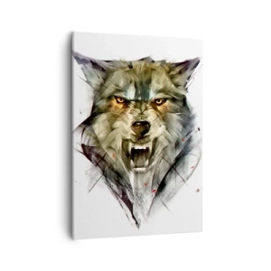 Vászonkép - Egy lépést sem! - 50x70 cm