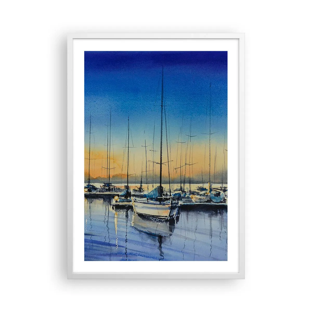 Poszter fekete keretben - Egy szép nap vége - 50x70 cm
