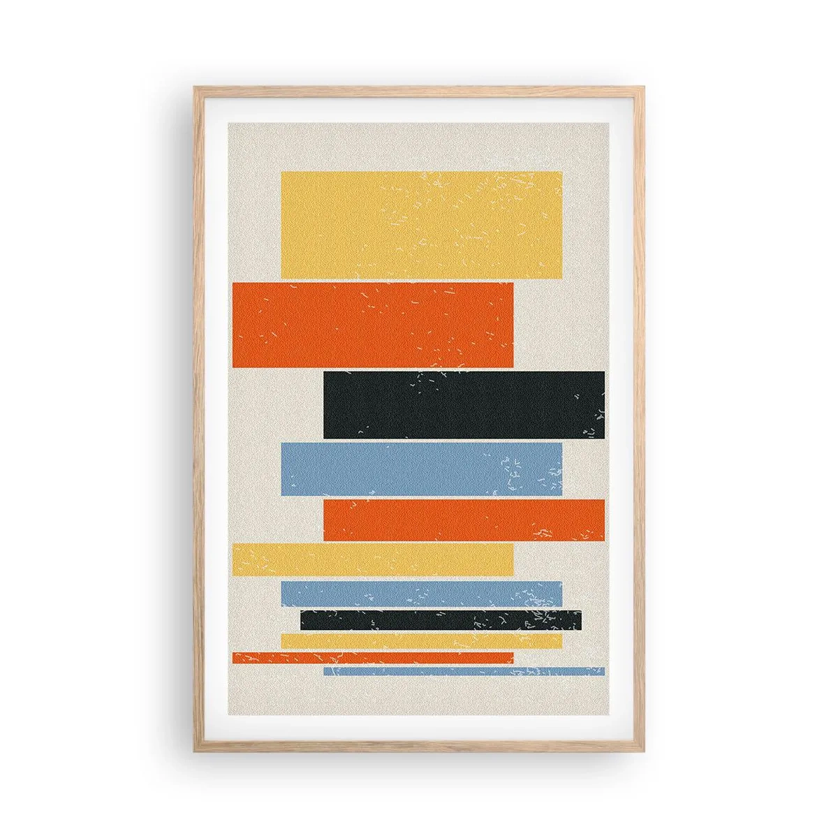 Poszter világos tölgy keretben - Zenei felvétel - 61x91 cm