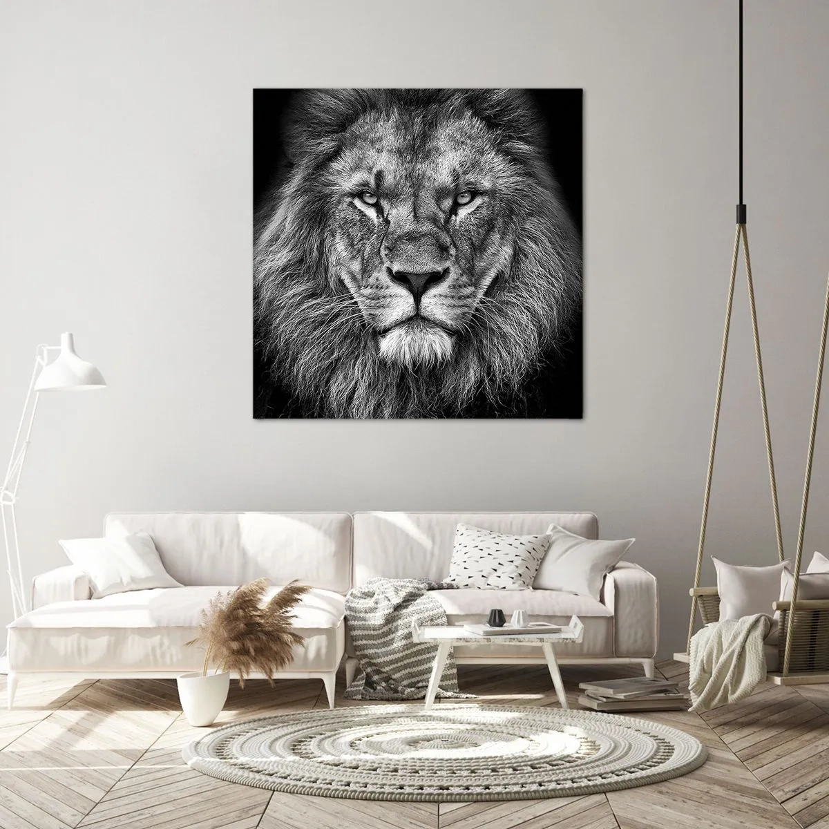 Vászonkép - Őfelségi palástban - 40x40 cm