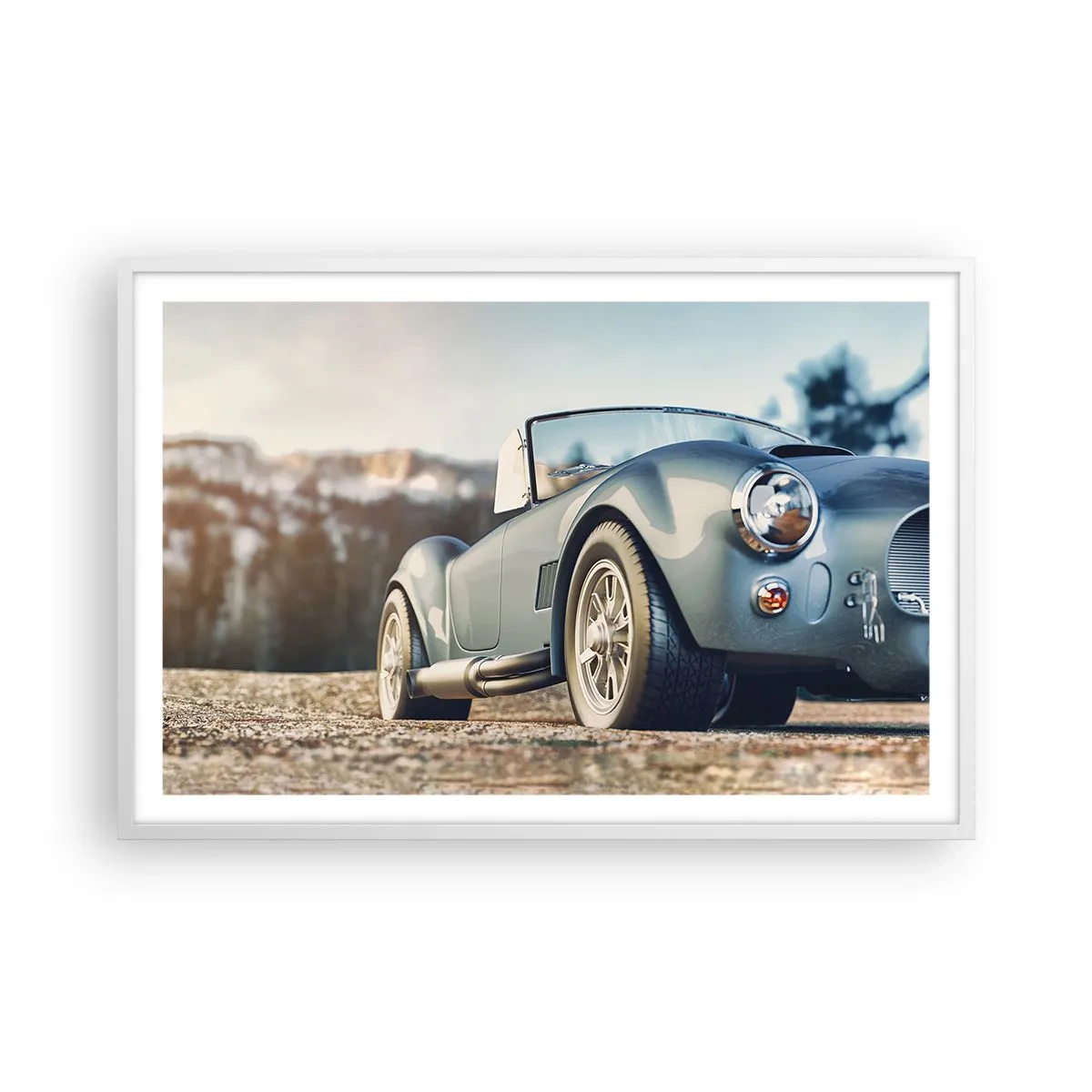 Poszter fekete keretben - Mert a stílus számít - 91x61 cm