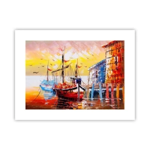 Poszter - Boldog visszatérés - 40x30 cm