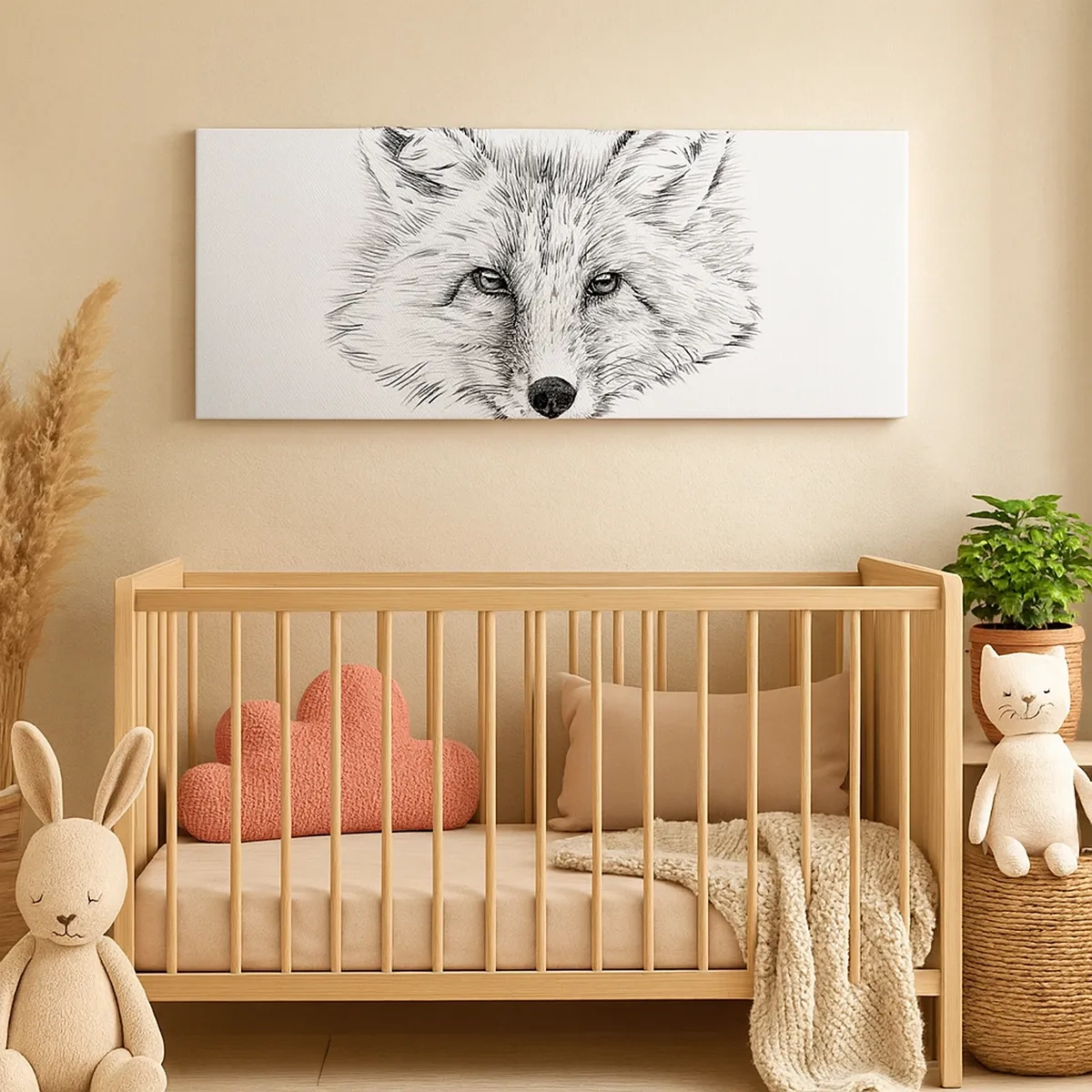 Vászonkép - Hazudhatnak ezek a szemek? - 30x30 cm