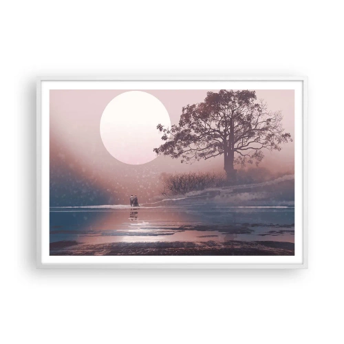 Poszter fekete keretben - Éjszakai csodák - 100x70 cm