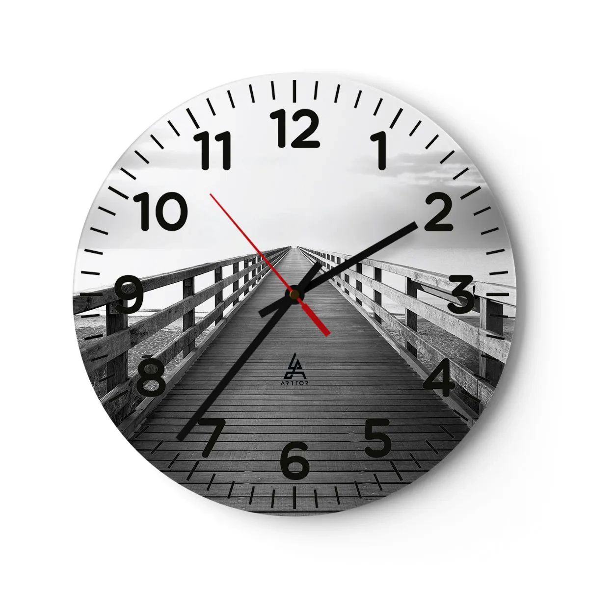 Falióra, Óra - A messzeségbe... - 40x40 cm