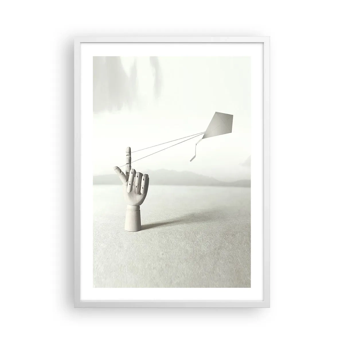 Poszter fekete keretben - Erőpróba - 50x70 cm