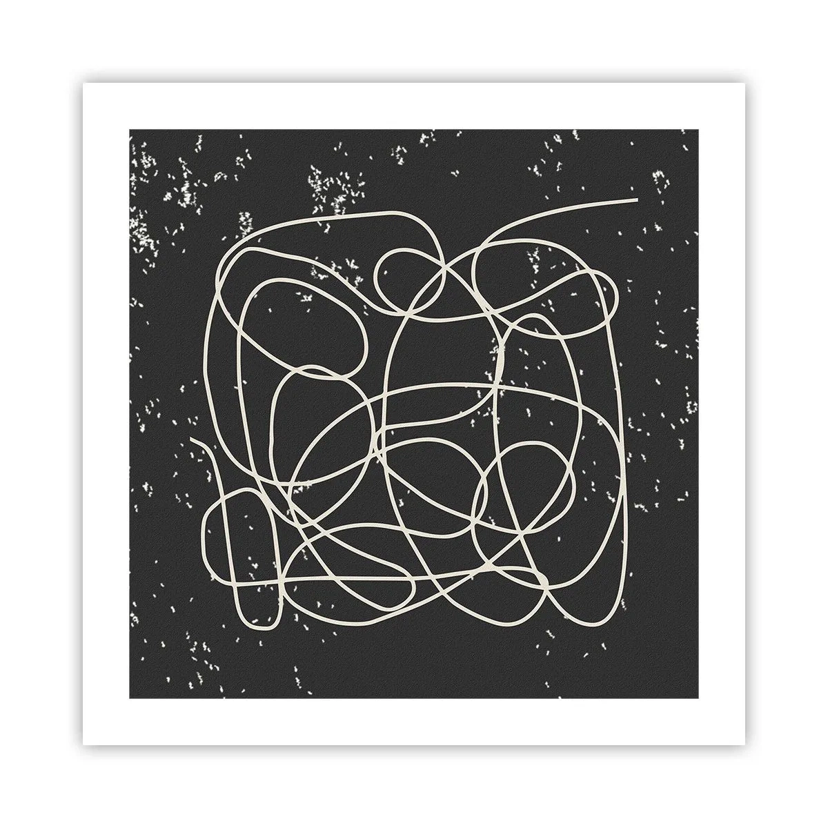 Poszter - Gondolatok elkalandozása - 50x50 cm