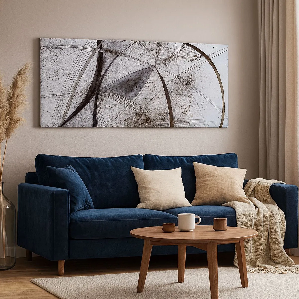 Vászonkép - Futurisztikus fantázia - 100x40 cm