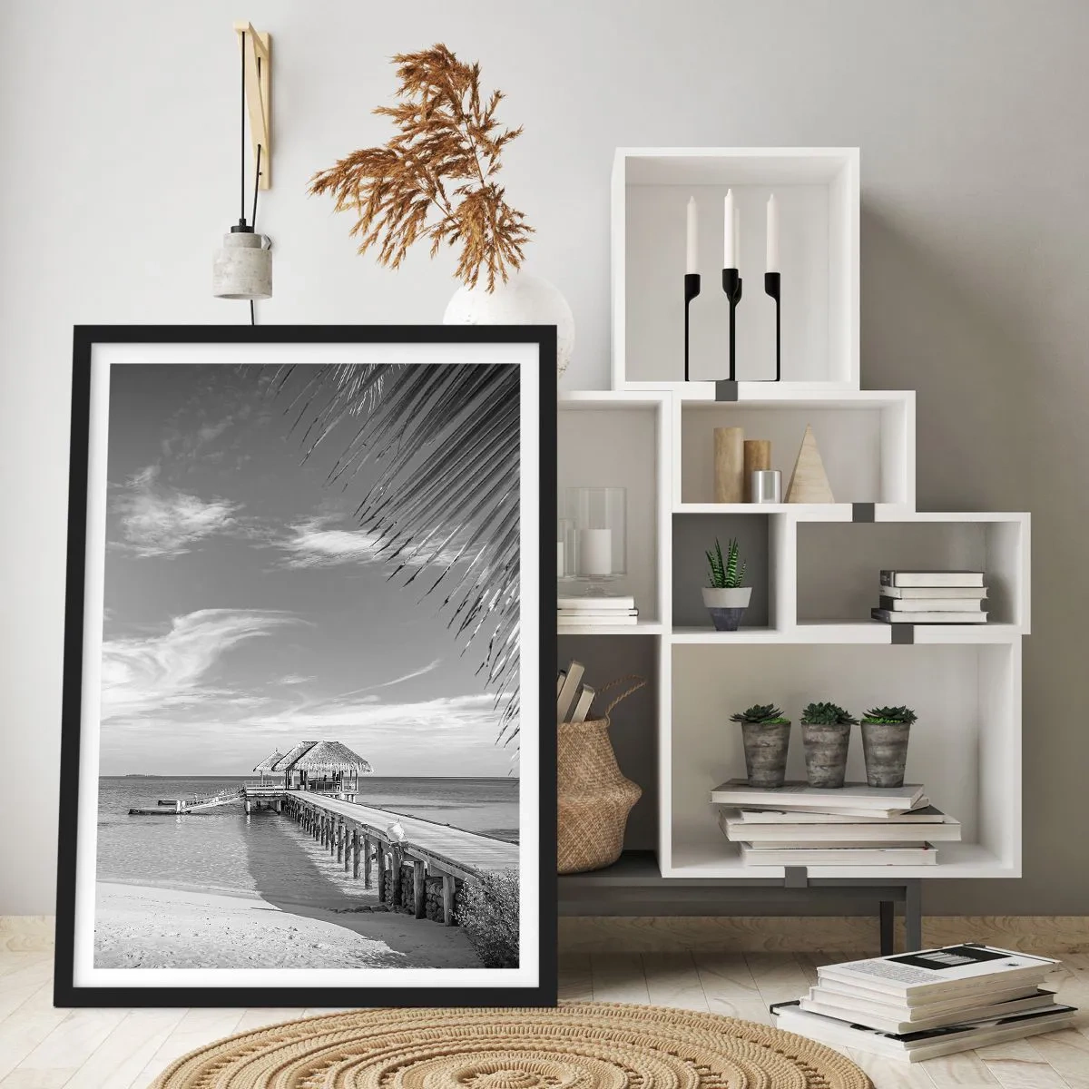 Poszter fehér keretben - Emlék vagy álom? - 61x91 cm