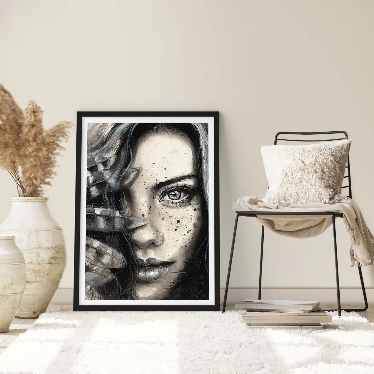Poszter fehér keretben - Vad gyönyör - 61x91 cm